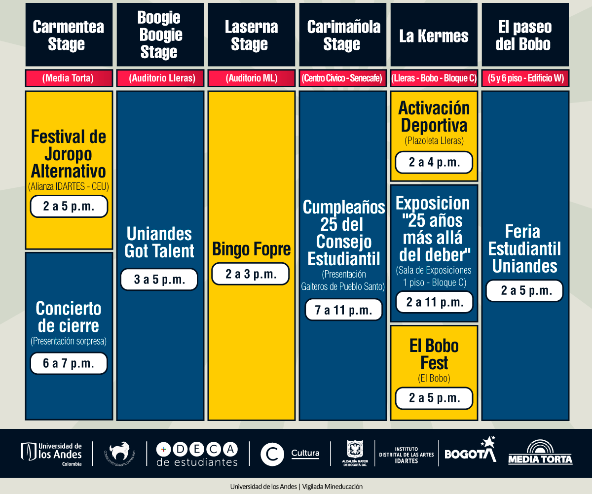 Fiesta estudiantes | Uniandes