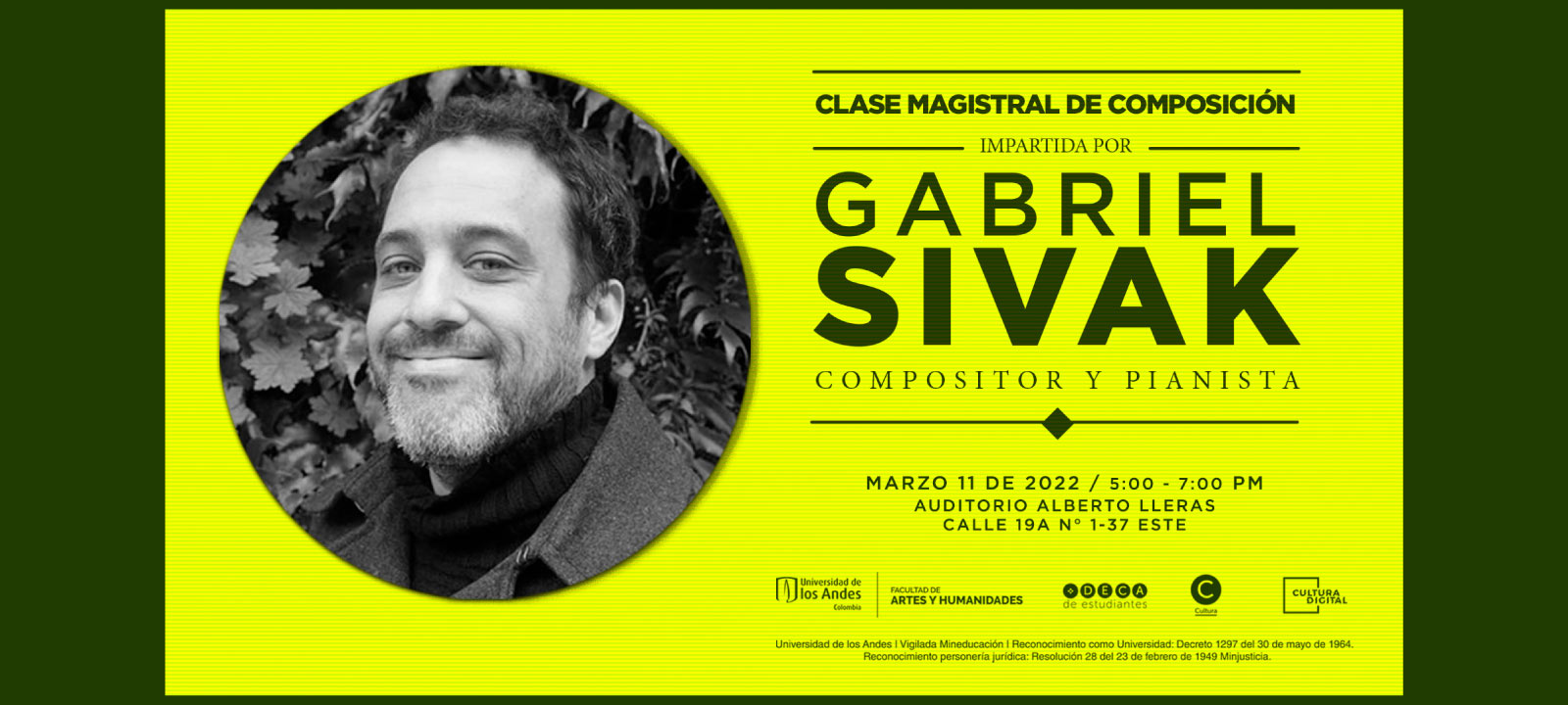 Clase Magistral | Uniandes